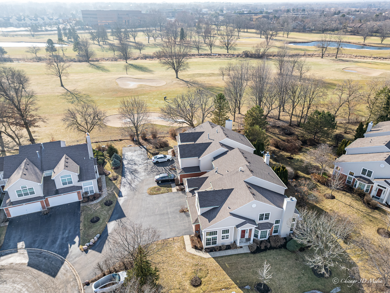 812 Old Checker Road Buffalo Grove, IL 60089 - Photo 3 of 26 a view of a house with outdoor space and lake view