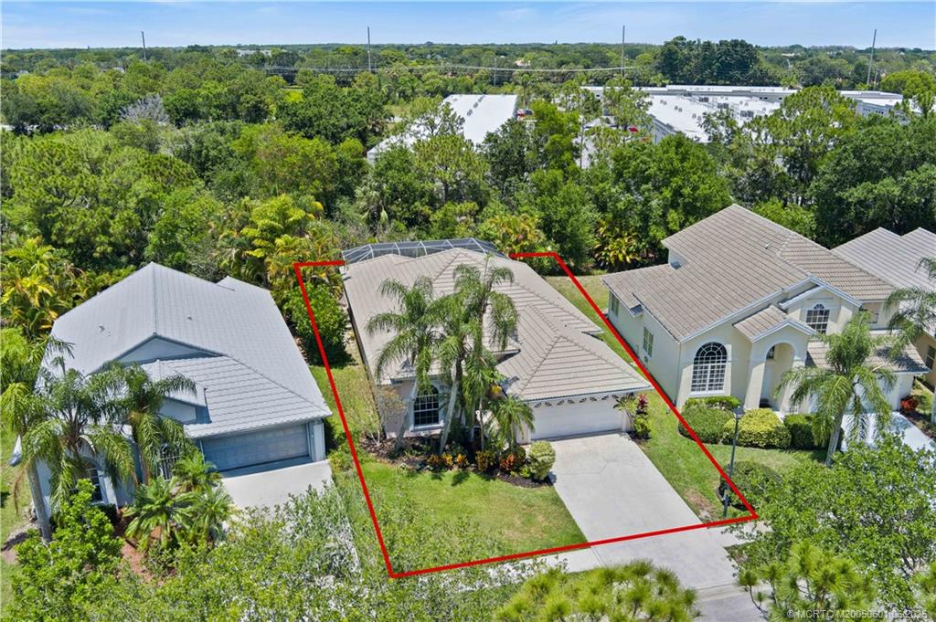 7221 Southeast Seagate Lane Stuart, FL 34997 - Photo 41 of 51 an aerial view of a house
