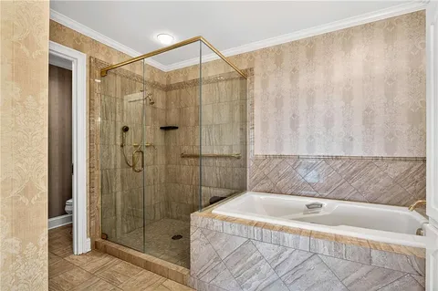 a view of a city from a balcony