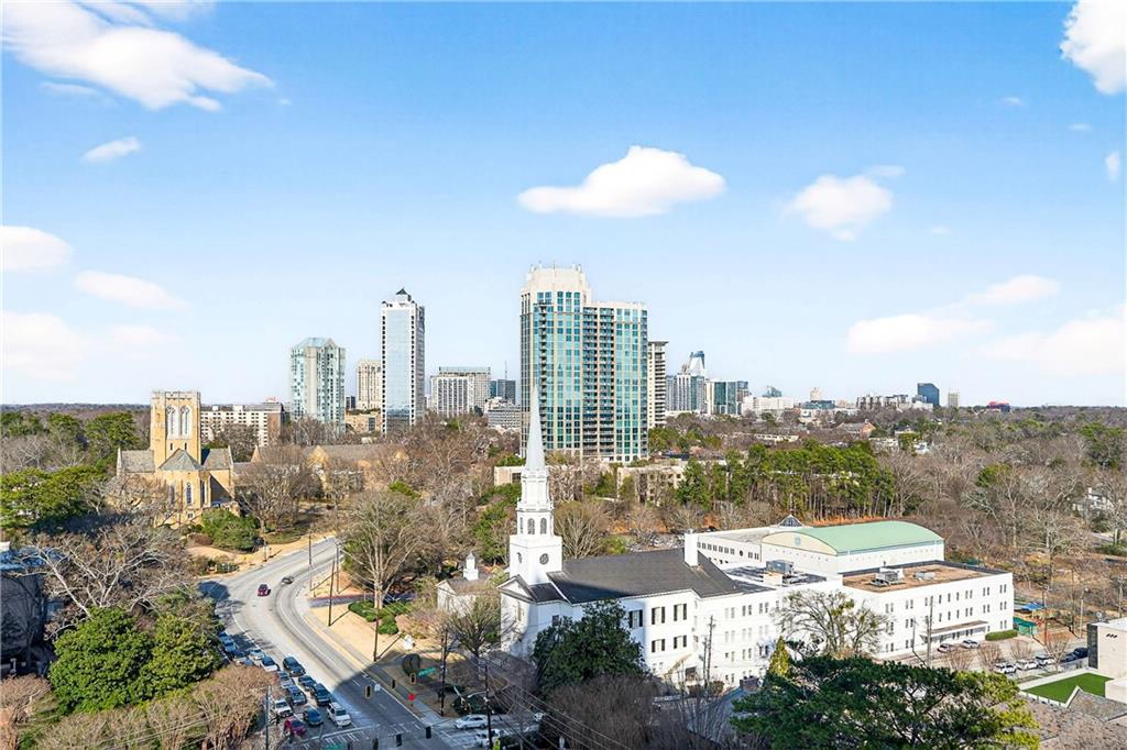 2660 Peachtree Road Northwest, Unit 19F Atlanta, GA 30305 - Photo 20 of 35 a view of city