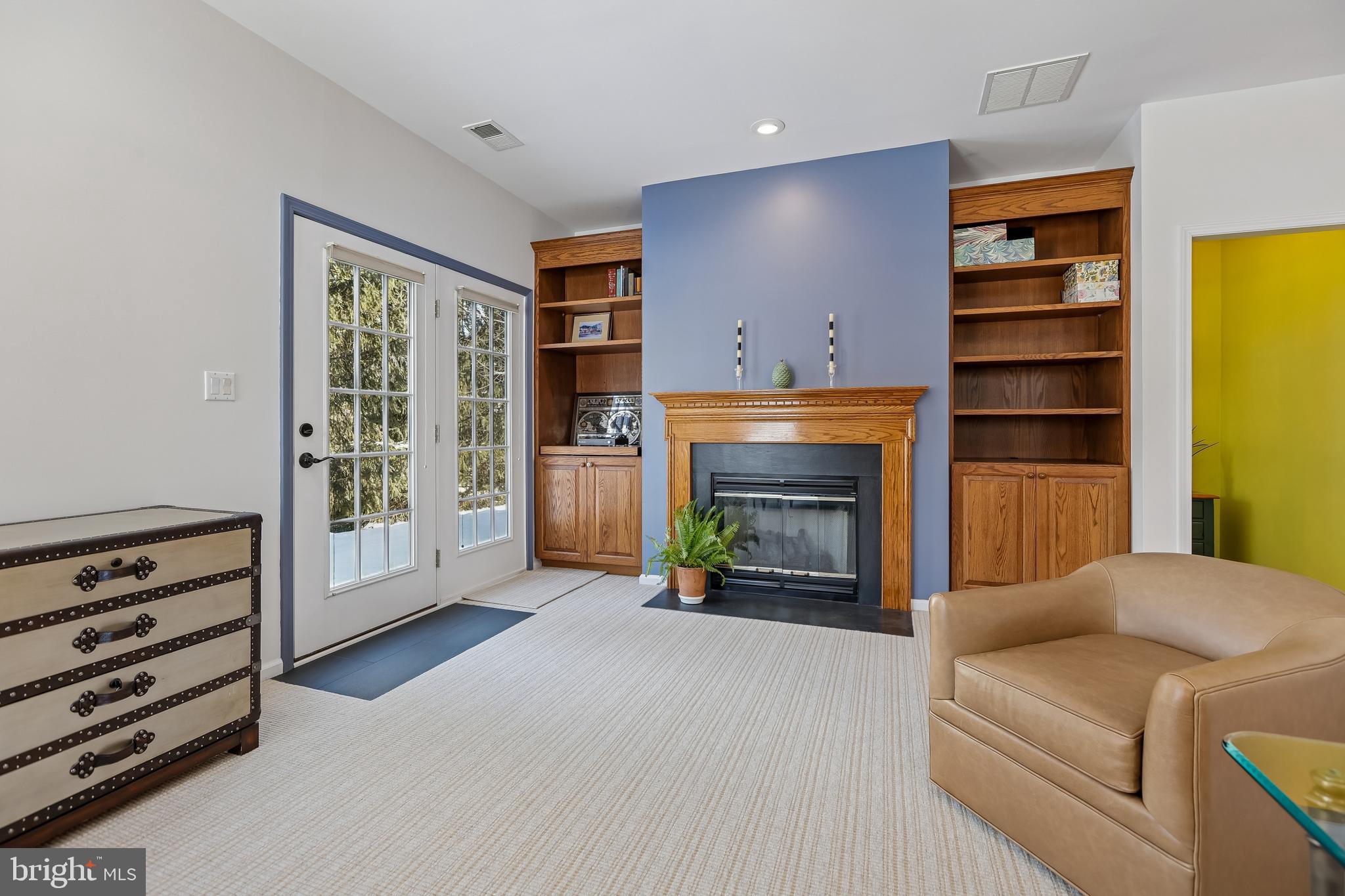 17 Pinflower Lane Princeton Junction, NJ 08550 - Photo 15 of 57 a living room with furniture and a fireplace