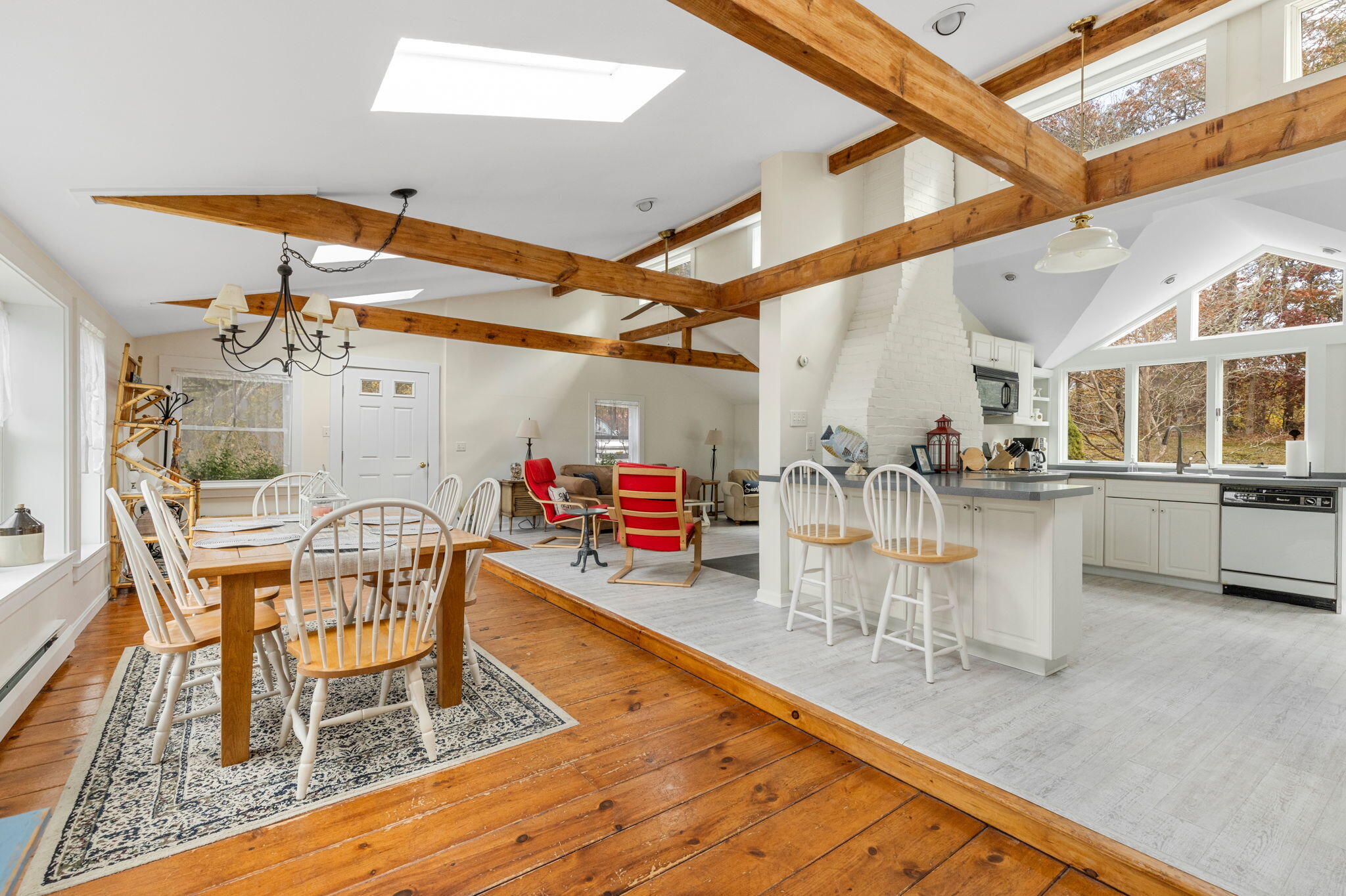 6 Cora Nickerson Road Harwich, MA 02645 - Photo 3 of 42 a dining room with wooden floor and white walls