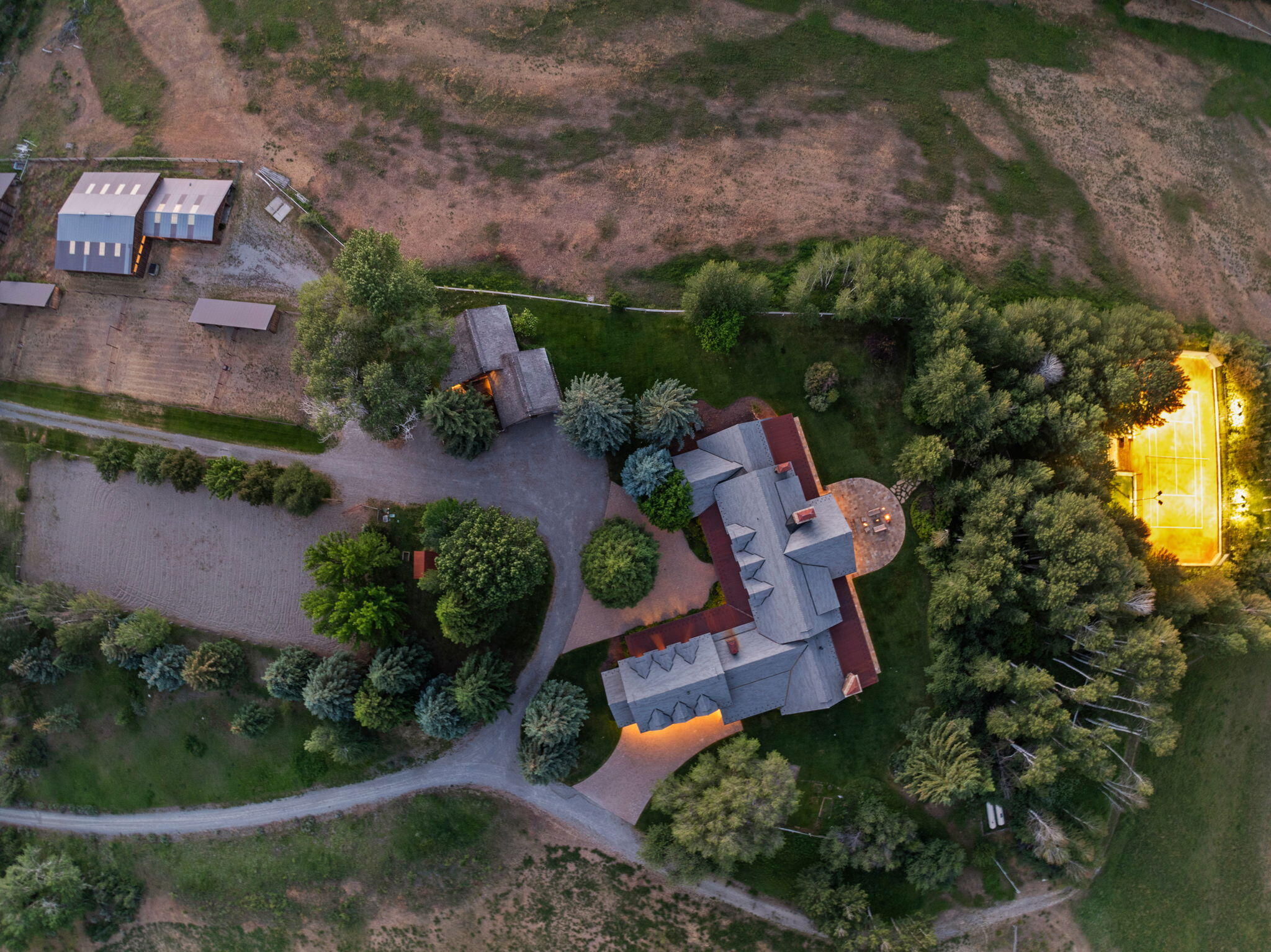 40 Fox Hollow Gulch Road Blaine County, ID 83313 - Photo 2 of 53 Bird's Eye View