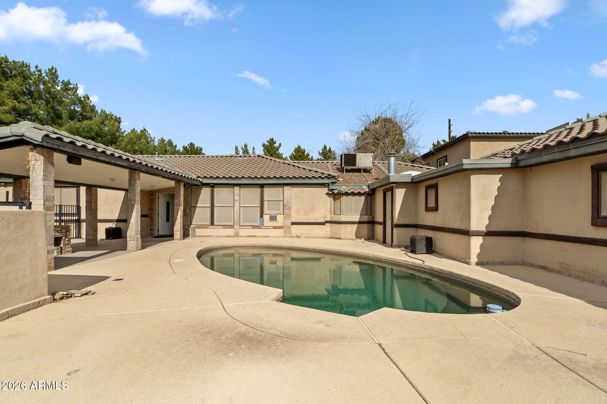 1345 East Ocotillo Road Phoenix, AZ 85014 - Photo 34 of 34 a view of swimming pool with outdoor seating and deck