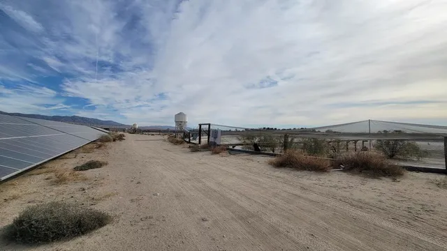 a view of a terrace with a bench
