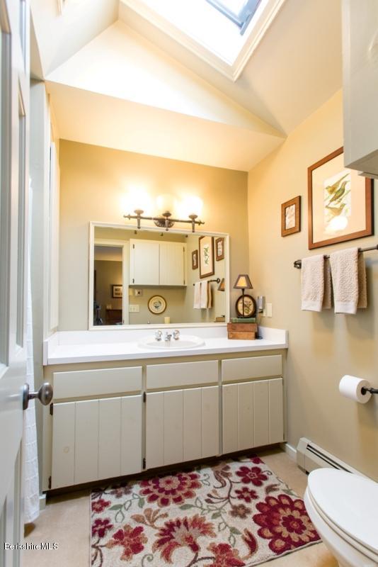83 Sky Farm Road Copake, NY 12516 - Photo 32 of 38 a bathroom with a sink and a mirror