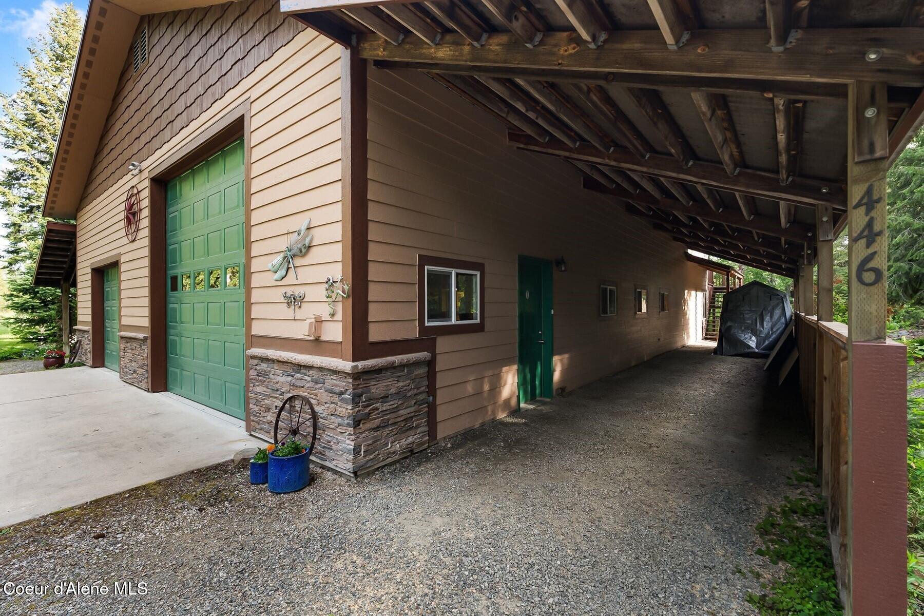 446 Hummingbird Drive Sandpoint, ID 83864 - Photo 27 of 95 Carport