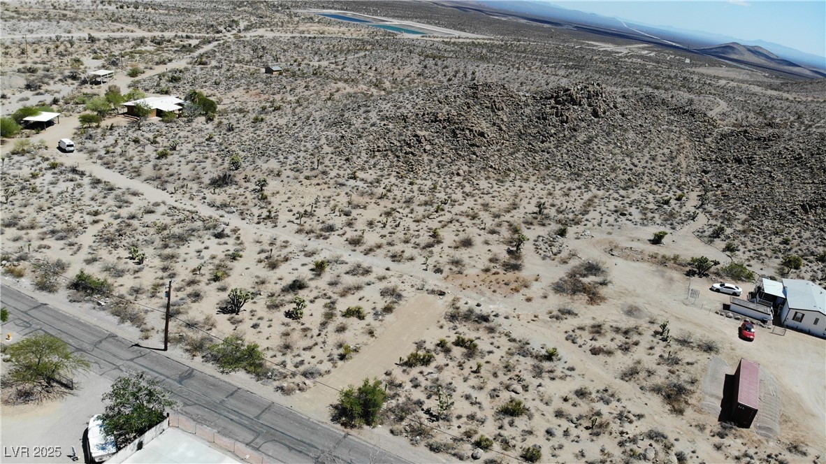East Hobson Street Searchlight, NV 89046 - Photo 4 of 14 Overview of rural landscape with a desert landscape and a mountainous background