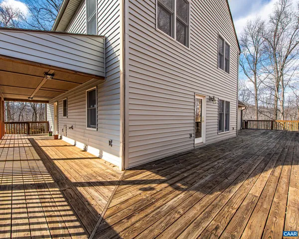 a view of lake with mountain