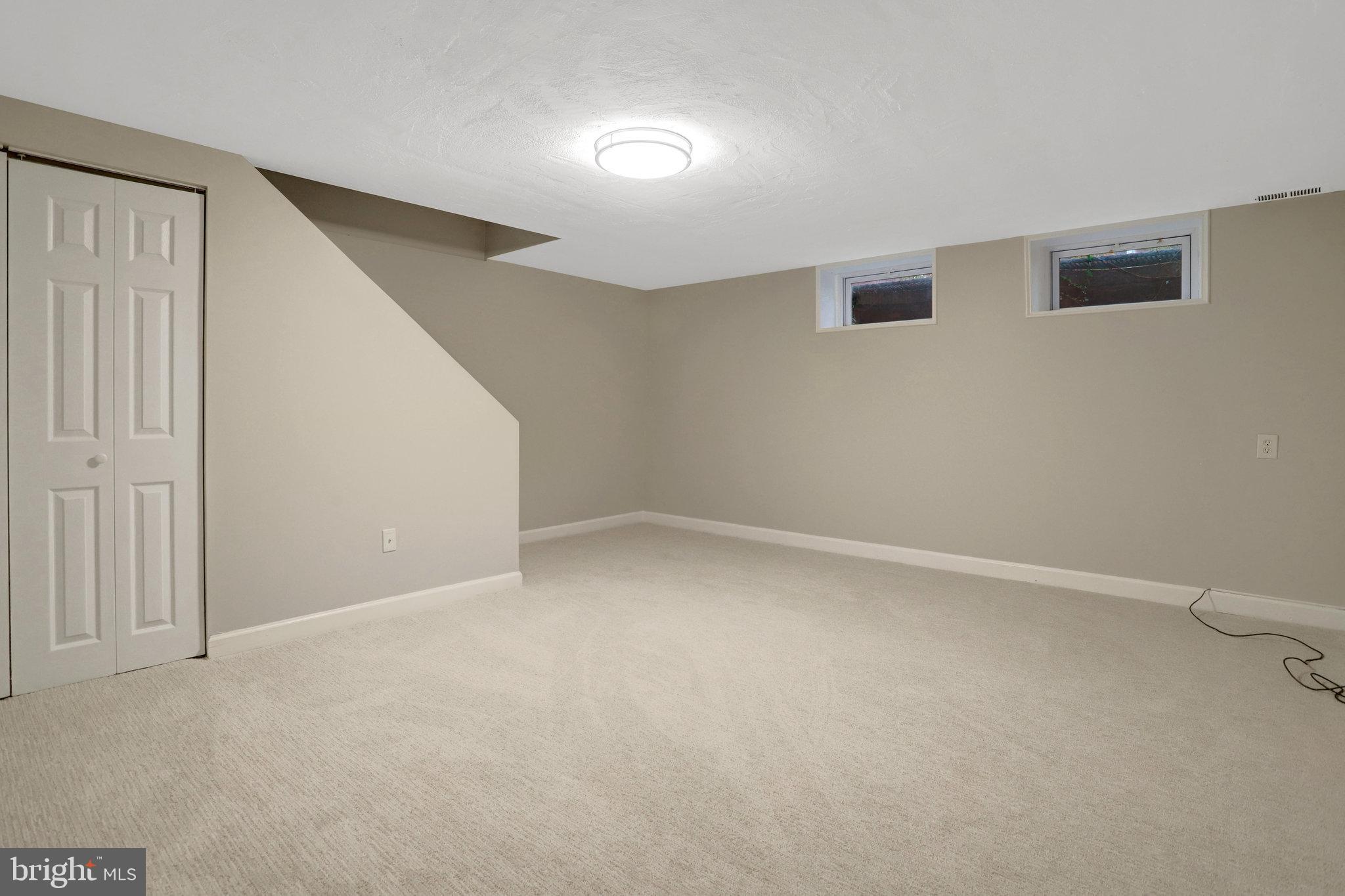 6514 10th Street Alexandria, VA 22307 - Photo 24 of 31 Lower Level with new carpeting