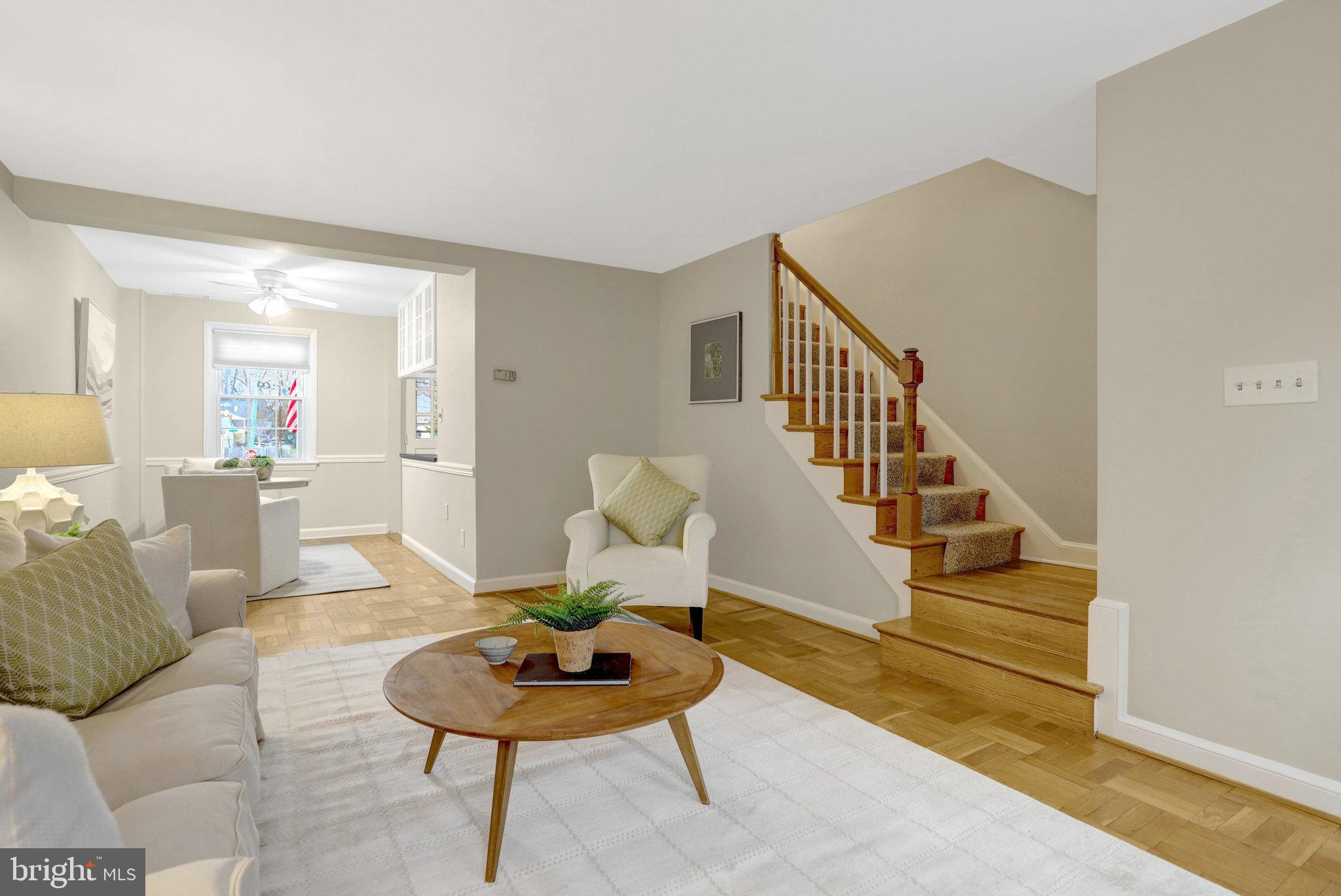 6514 10th Street Alexandria, VA 22307 - Photo 9 of 31 Parquet flooring
