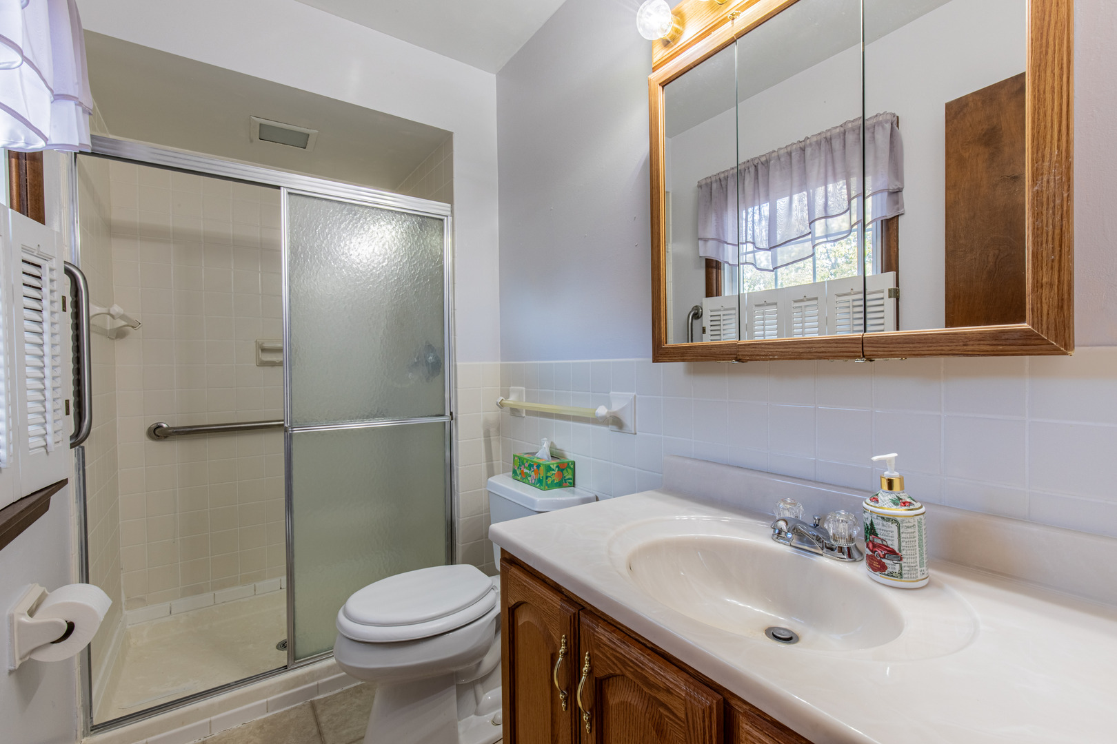 1403 Timothee Lane Mendota, IL 61342 - Photo 20 of 28 a bathroom with a sink toilet and shower