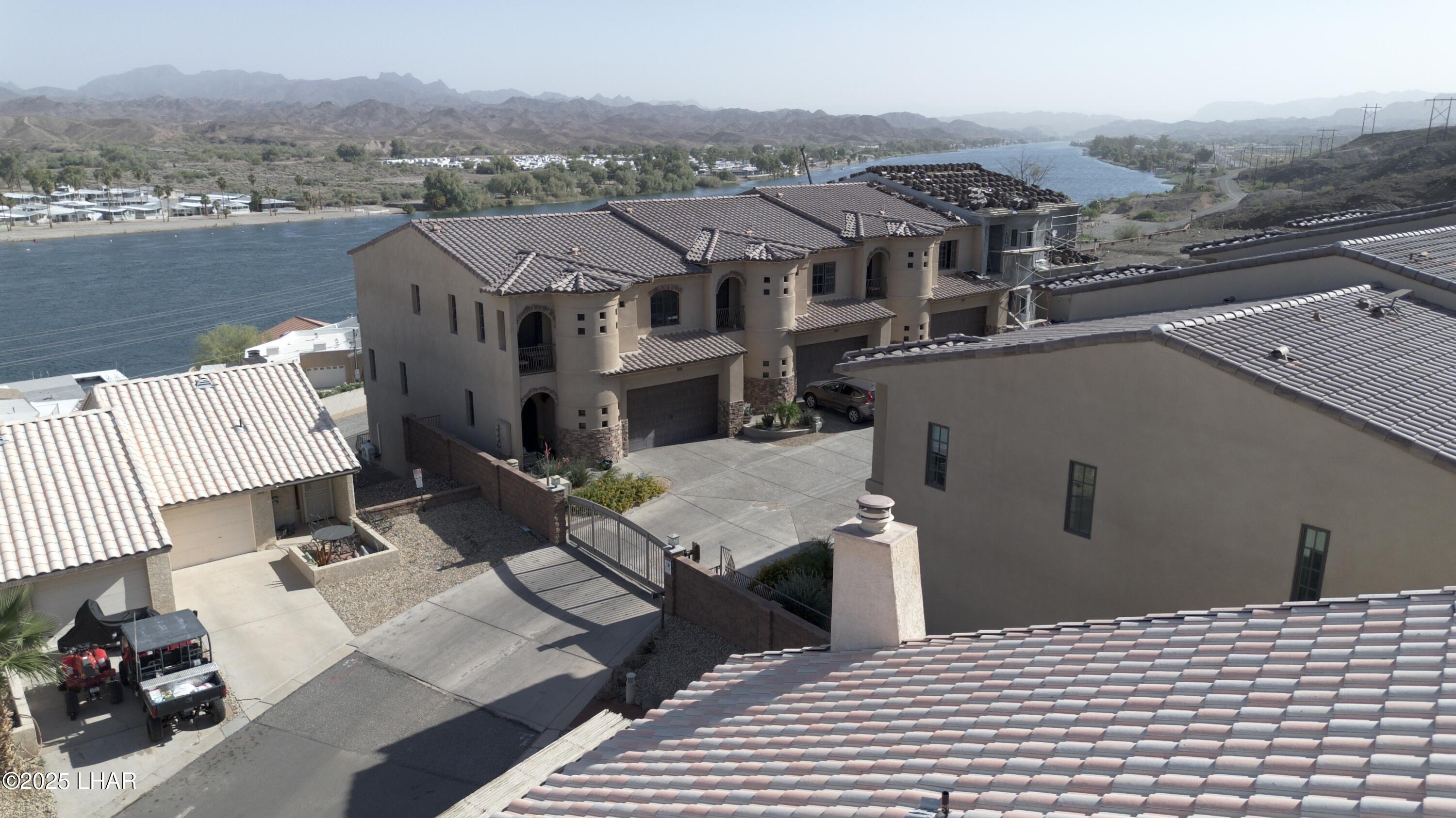 8625 Riverside Drive, Unit 38 Parker, AZ 85344 - Photo 44 of 48 a view of a city from a terrace