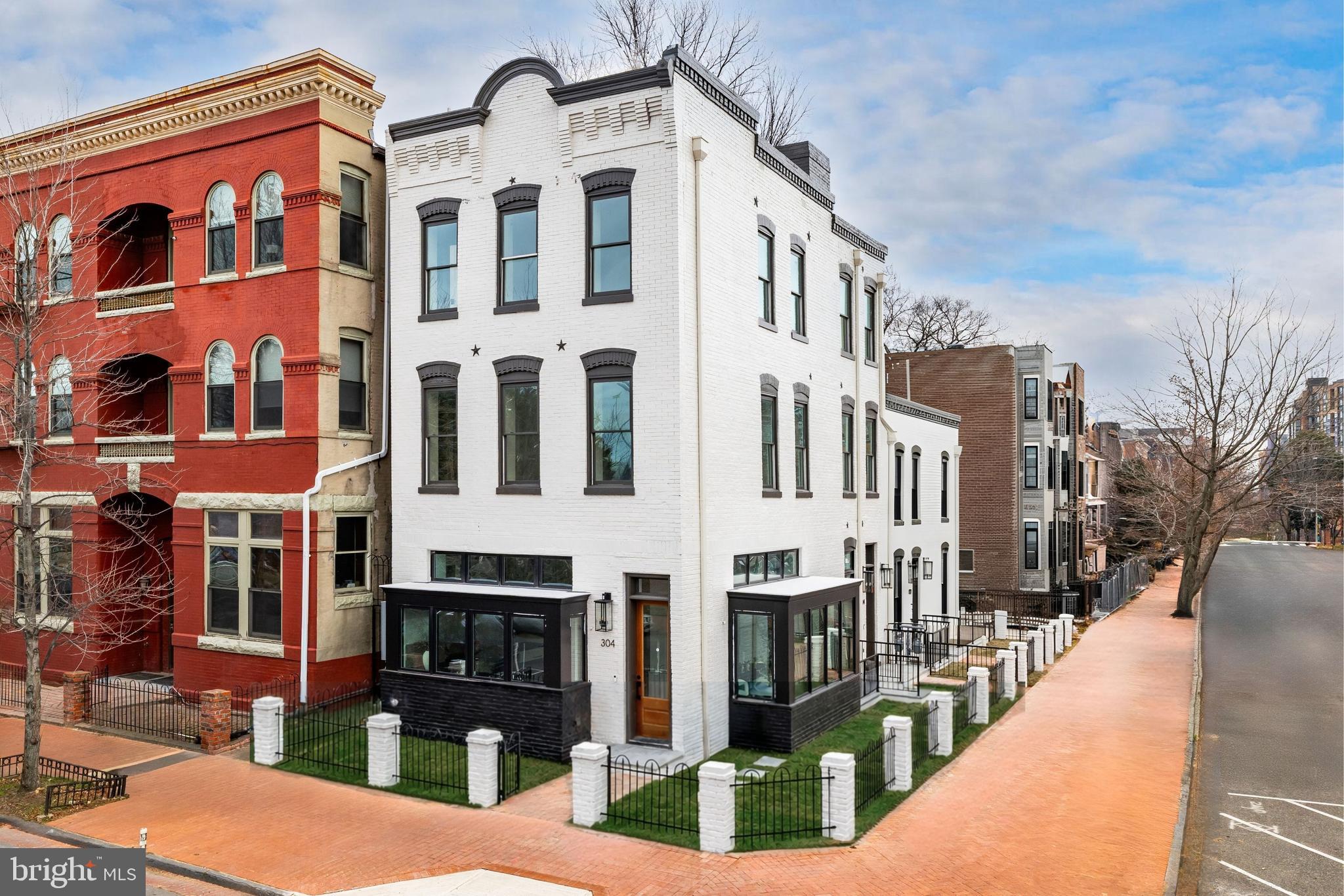 304 N Street Northwest, Unit 1 Washington, DC 20001 - Photo 2 of 47 a front view of a multi story building