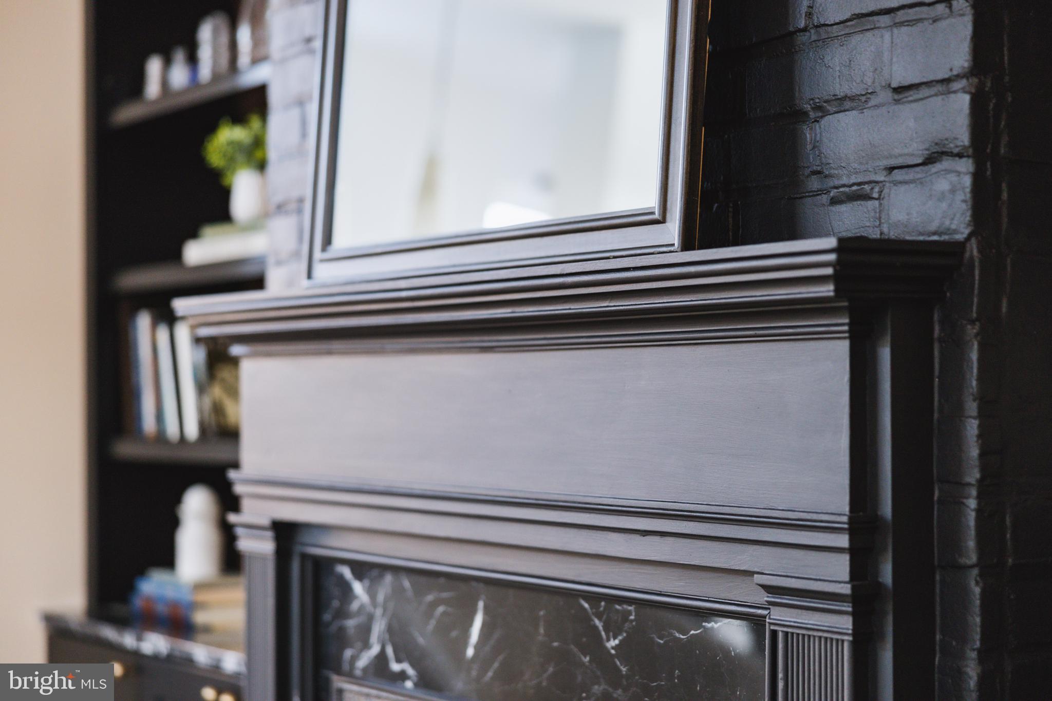 304 N Street Northwest, Unit 1 Washington, DC 20001 - Photo 7 of 47 a close view of fireplace