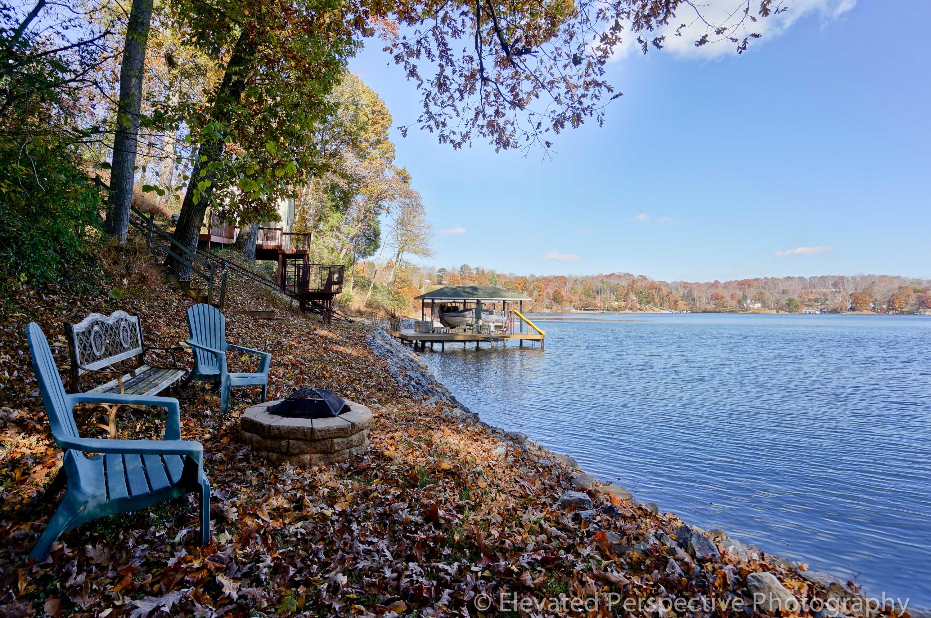 6248 Horseshoe Bend Road Goodview, VA 24095 - Photo 4 of 32 Fire Pit Area Down By the Water
