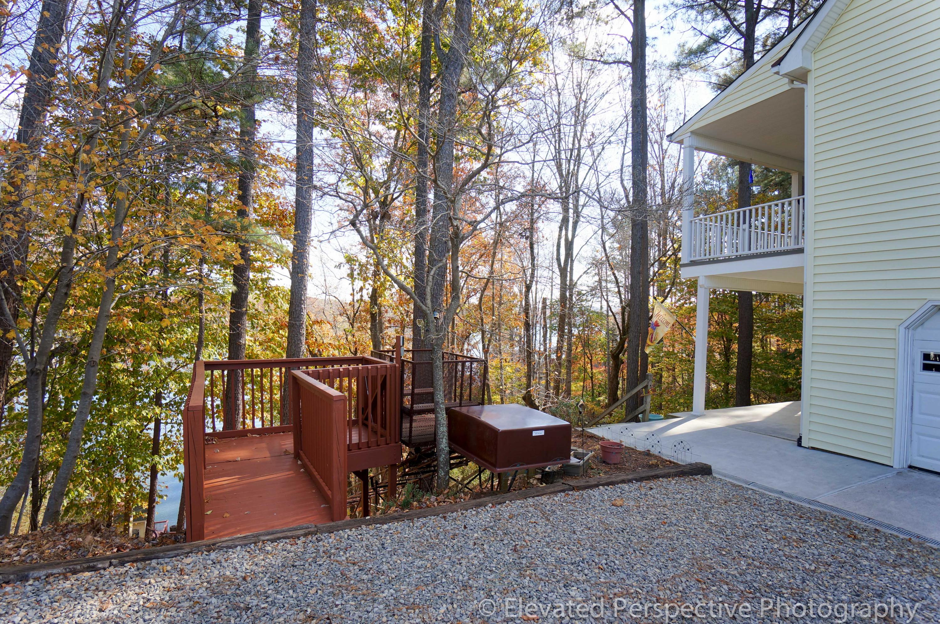 6248 Horseshoe Bend Road Goodview, VA 24095 - Photo 10 of 32 Ride the Tram to Boat Dock & Cabana!