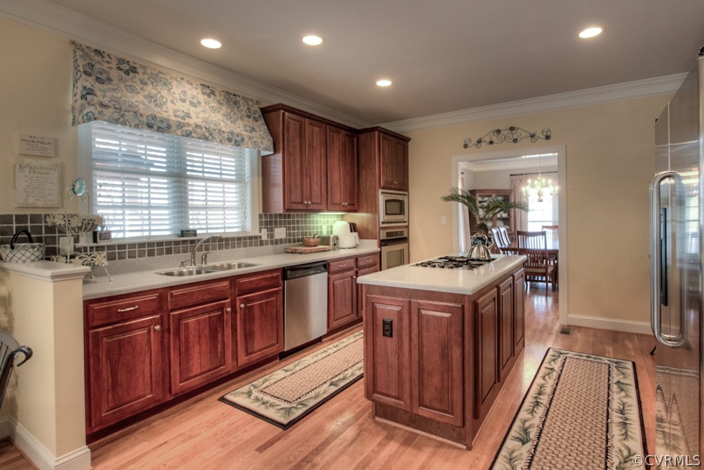 5800 Spinnaker Cove Road Midlothian, VA 23112 - Photo 23 of 50 Well appointed kitchen with Corian, stainless appl