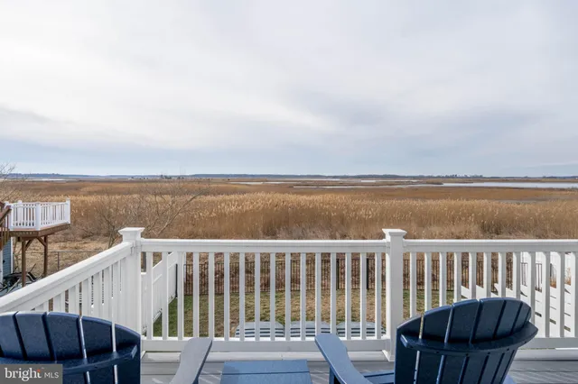 a view of a balcony with city view