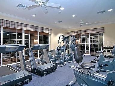 8263 Miramar Way Lakewood Ranch, FL 34202 - Photo 41 of 54 a view of a room with gym equipment