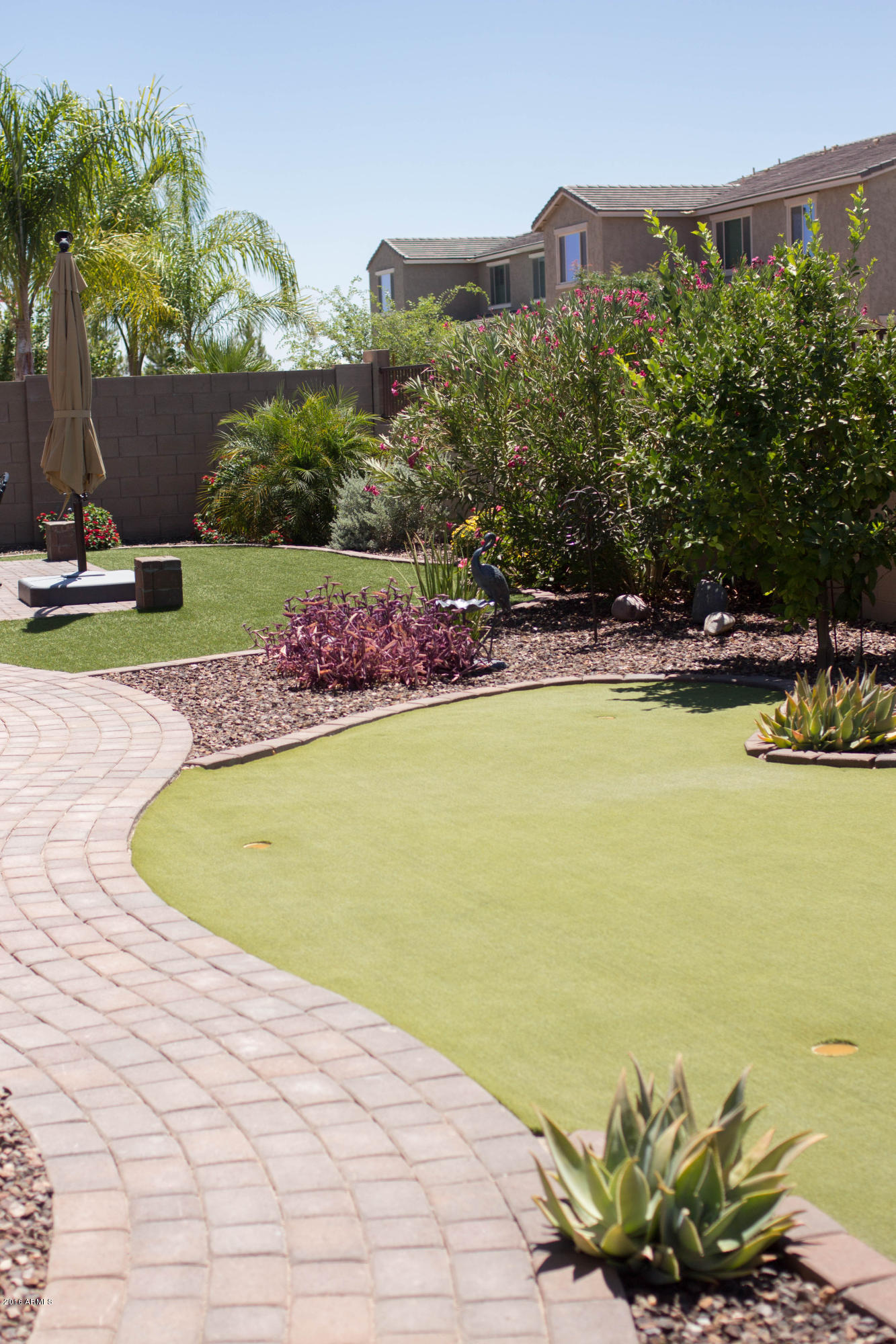 20117 East Quintero Road Queen Creek, AZ 85142 - Photo 75 of 82 Custom paver tiles in the backyard