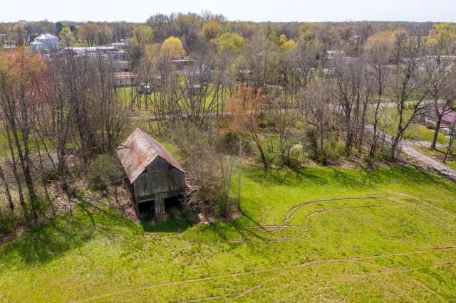 a view of a swimming pool with an ocean view
