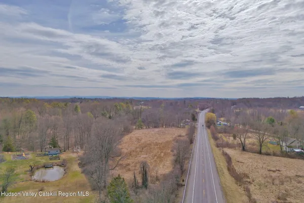 a view of a city from a terrace