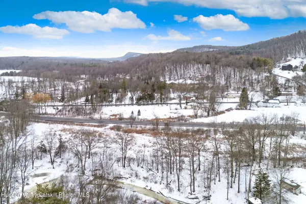 a view of a city with tall buildings