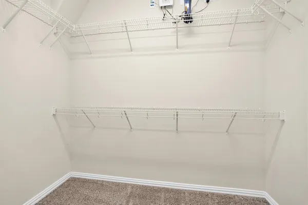 a view of empty room
