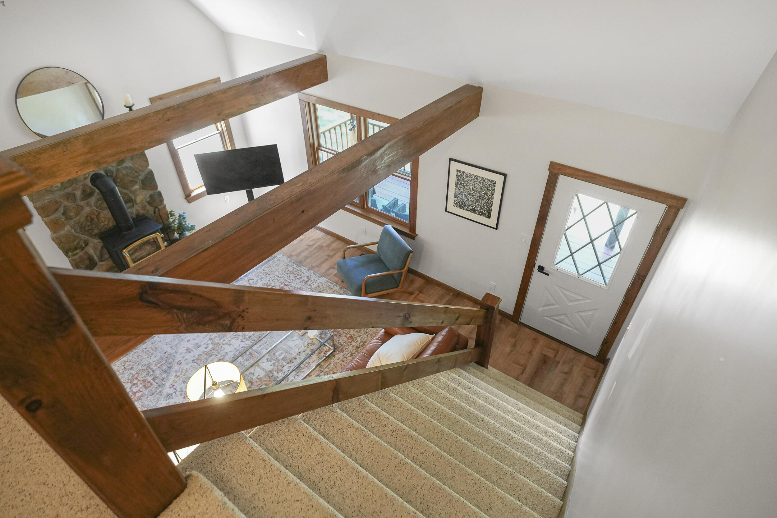 64 Town Farm Road Harrison, ME 04040 - Photo 57 of 75 Staircase to First Floor