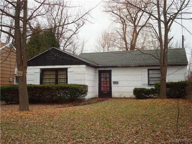 4836 Harlem Road Amherst, NY 14226 - Photo 1 of 1 Exterior Front Concrete block exterior