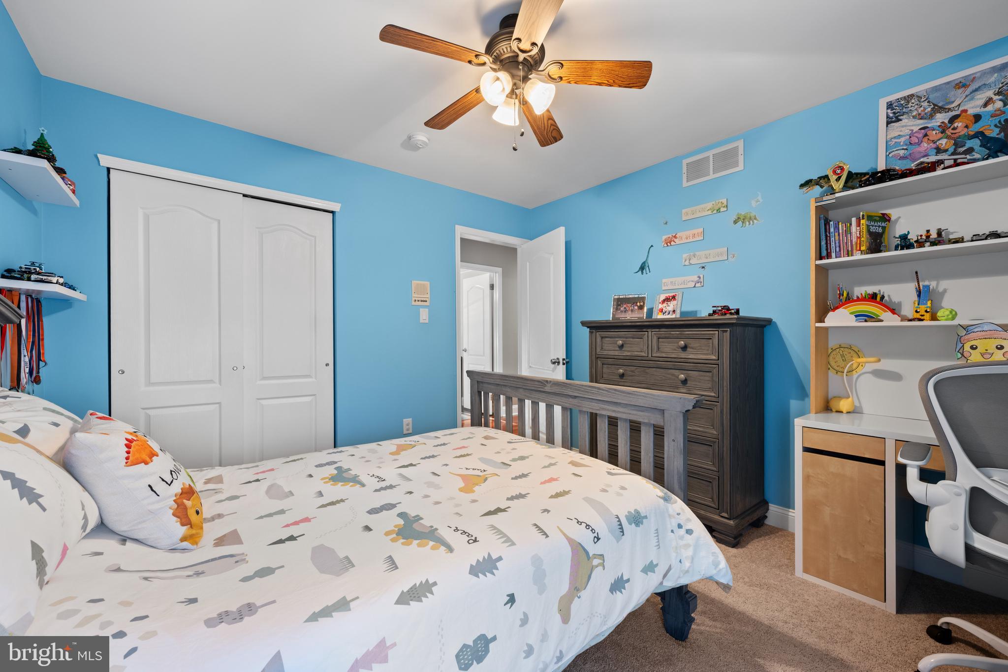11 Frederick Street Sicklerville, NJ 08081 - Photo 35 of 57 a bedroom with a bed and a dresser in it