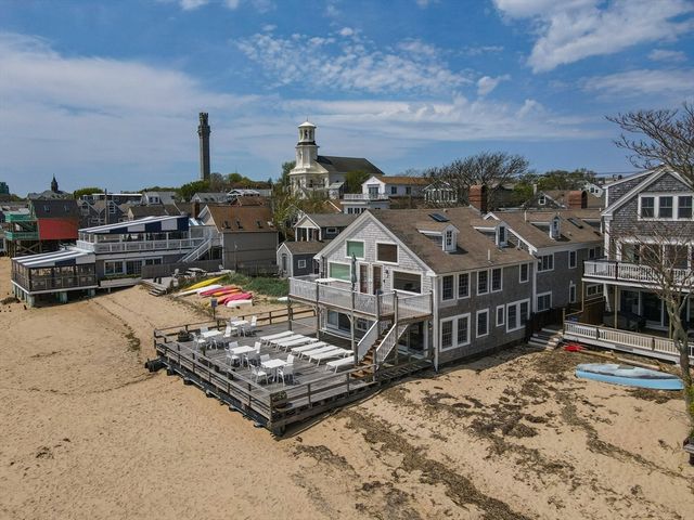 a outdoor view with patio