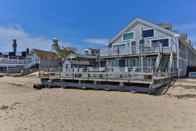 a view of beach and ocean