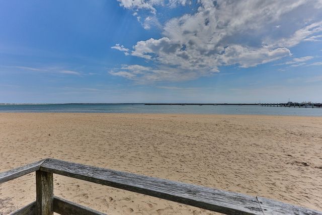 a view of an ocean beach