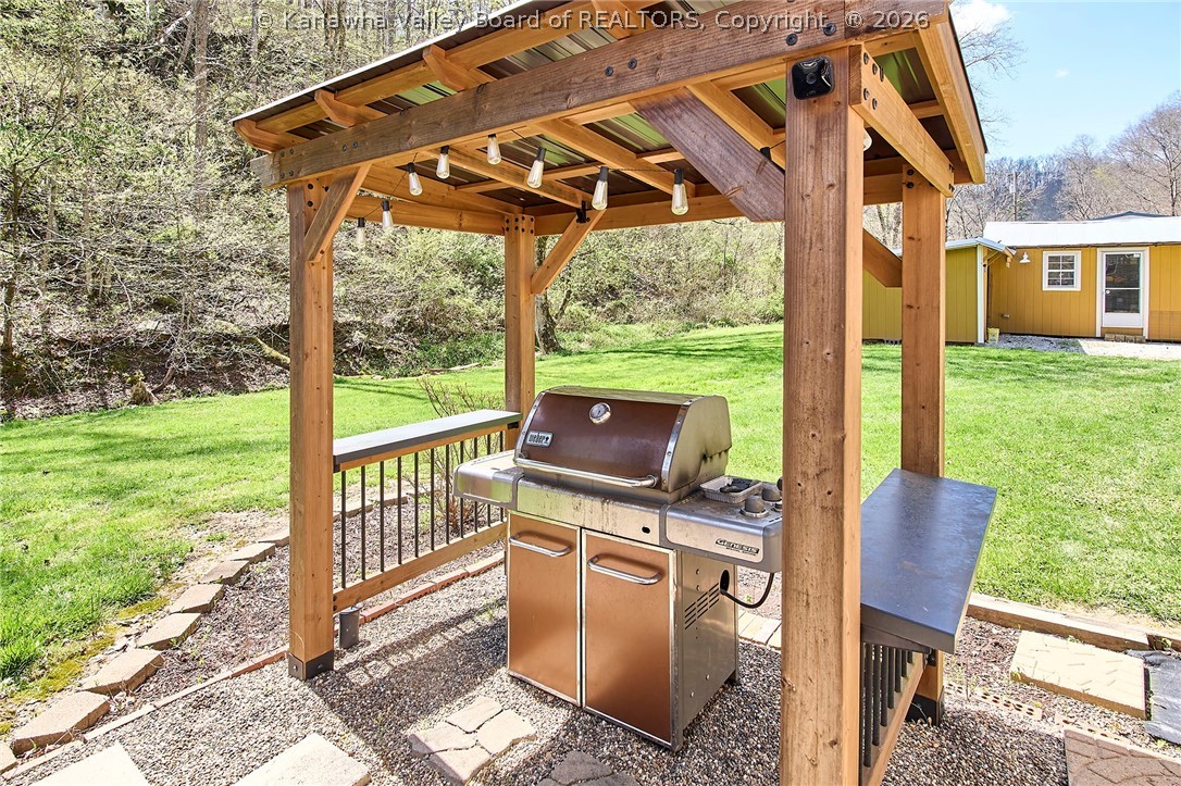 965 McComas Branch Road Milton, WV 25541 - Photo 45 of 50 Covered grill area