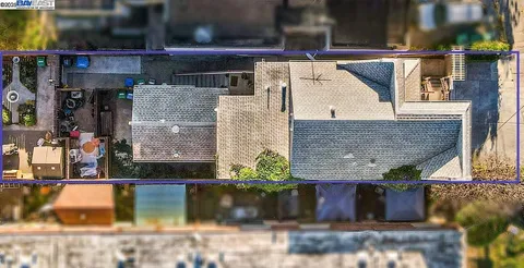 a view of lake from a building