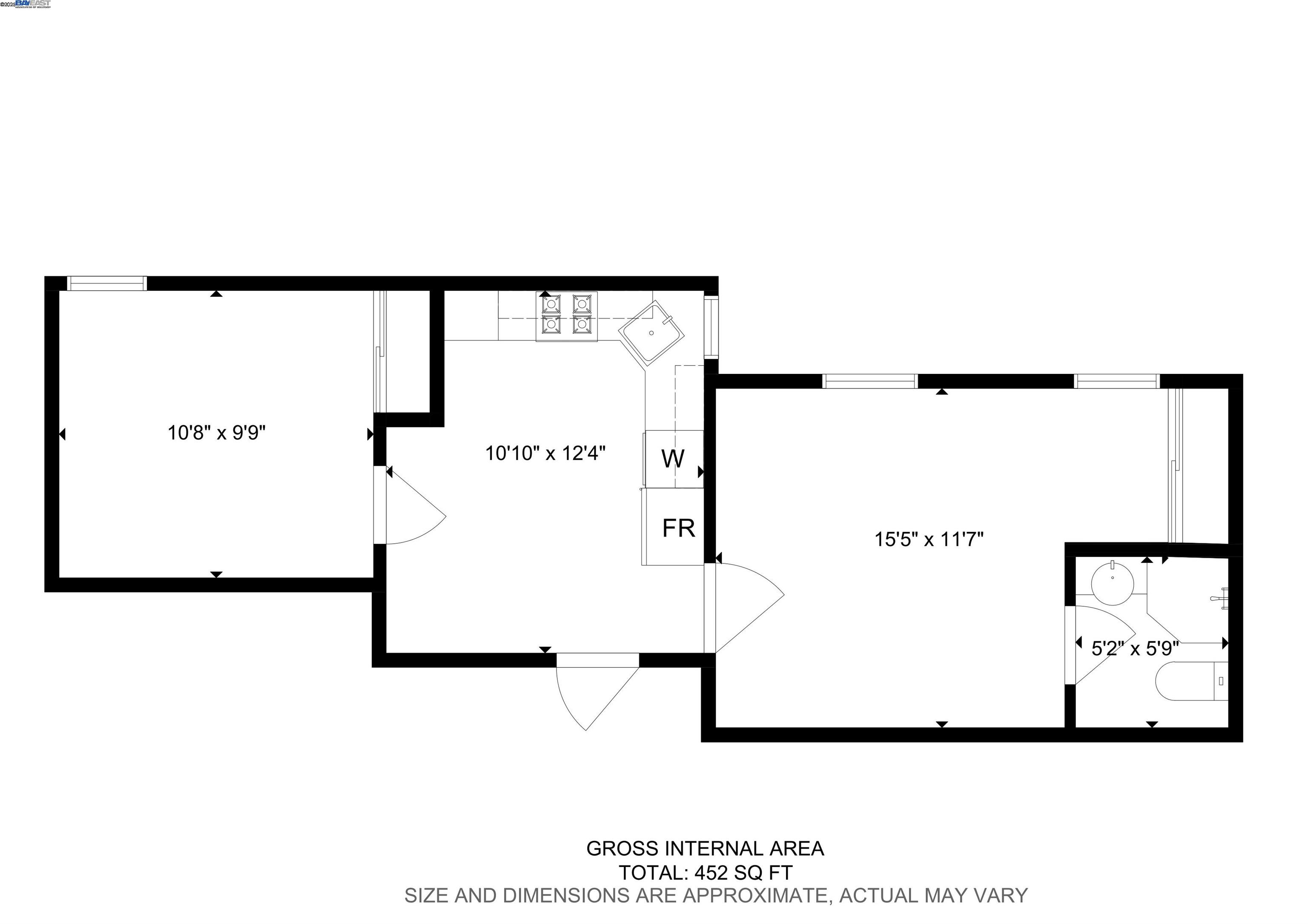 1523 Lincoln Avenue Alameda, CA 94501 - Photo 30 of 32 a picture of a floor plan