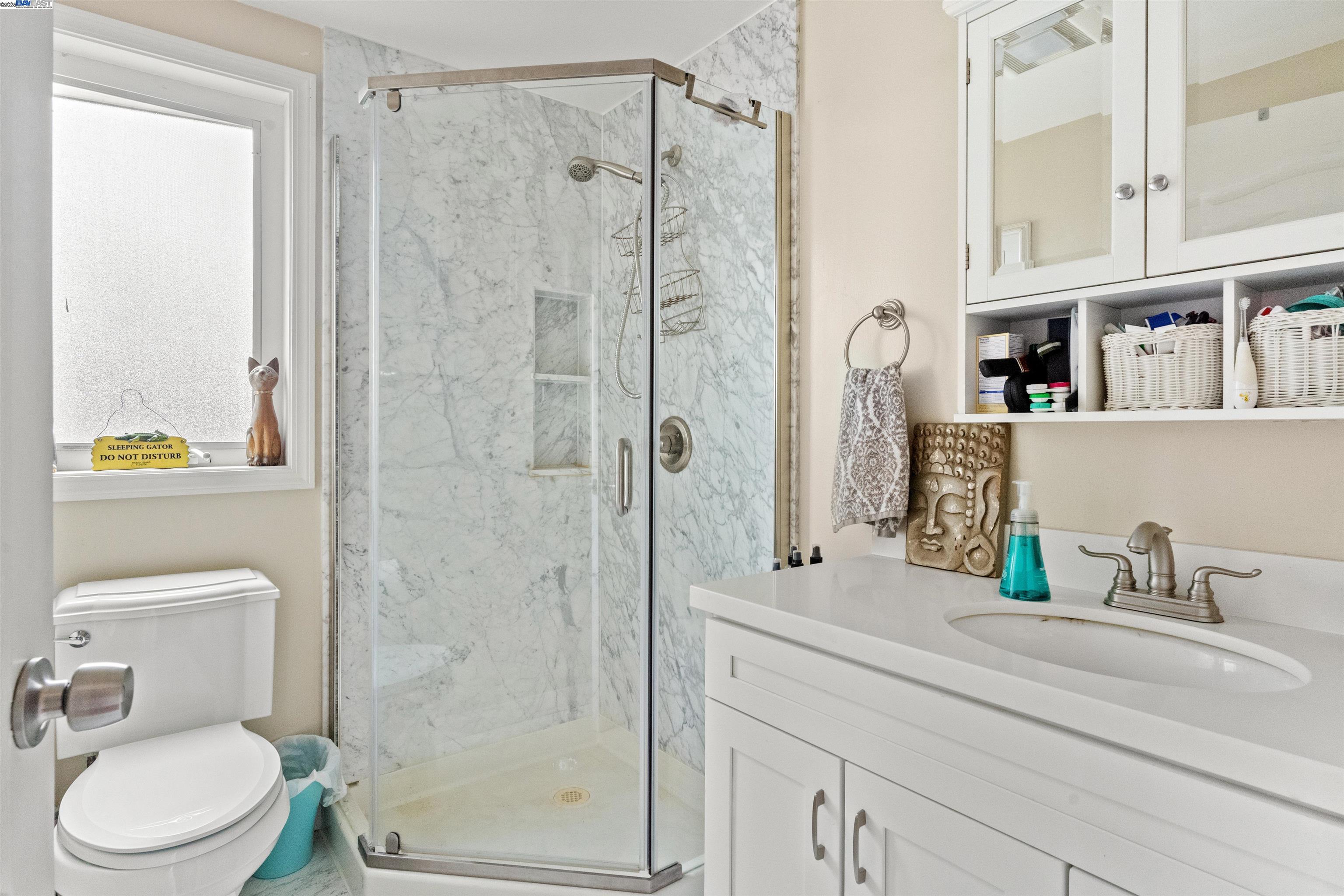 1523 Lincoln Avenue Alameda, CA 94501 - Photo 10 of 32 a bathroom with a sink toilet and shower