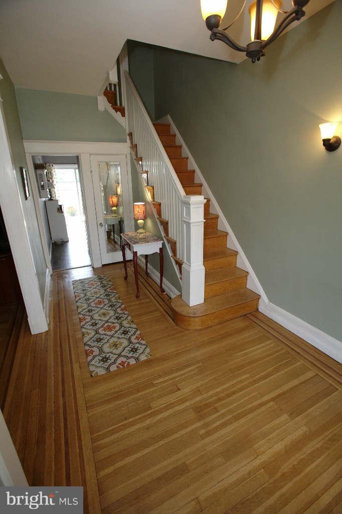 4214 Falls Road Baltimore, MD 21211 - Photo 16 of 29 STAIRCASE TO SECOND FLOOR