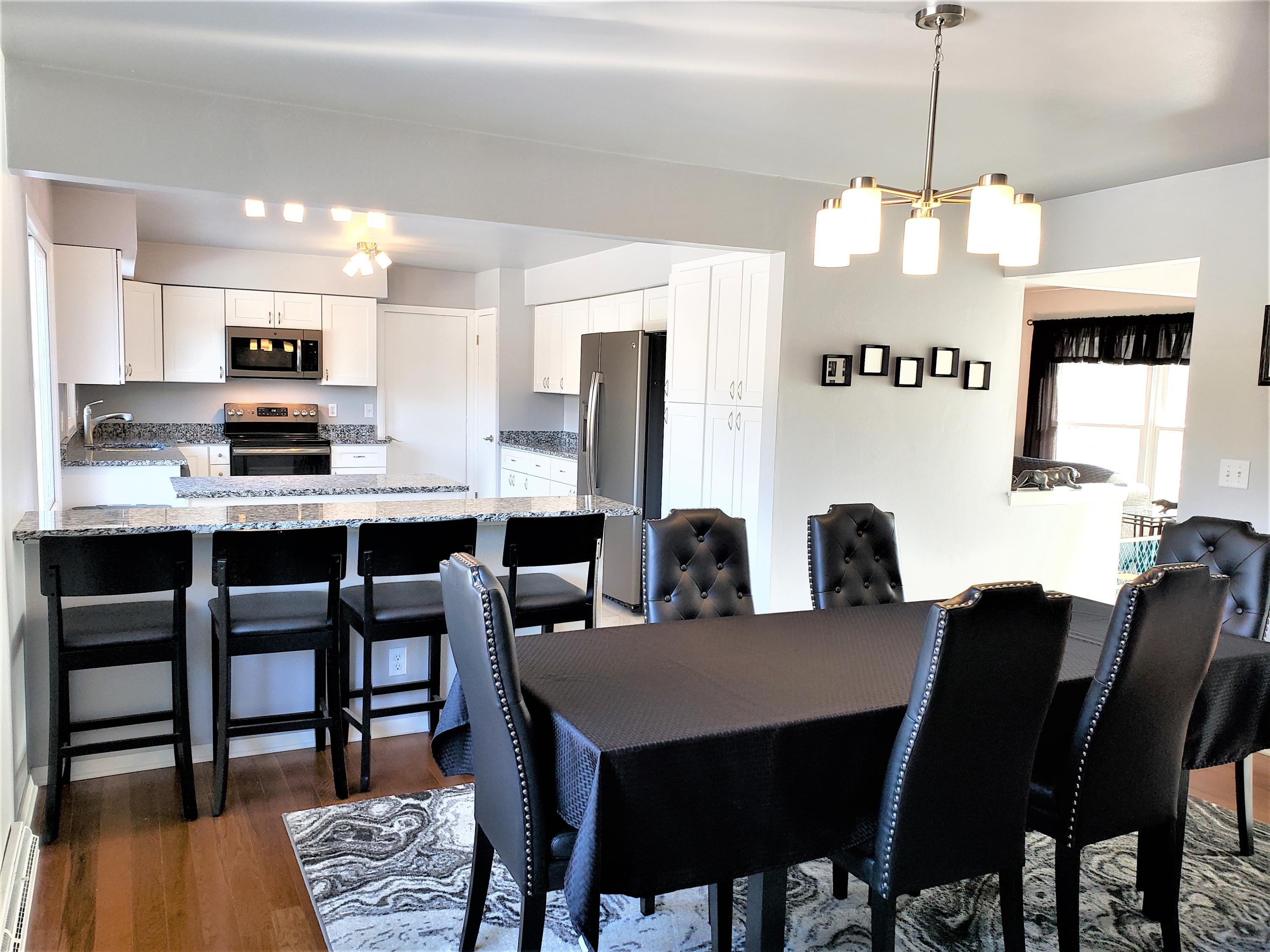 4510 Valley Road Caledonia, WI 53406 - Photo 1 of 1 Full Kitchen/DR View
