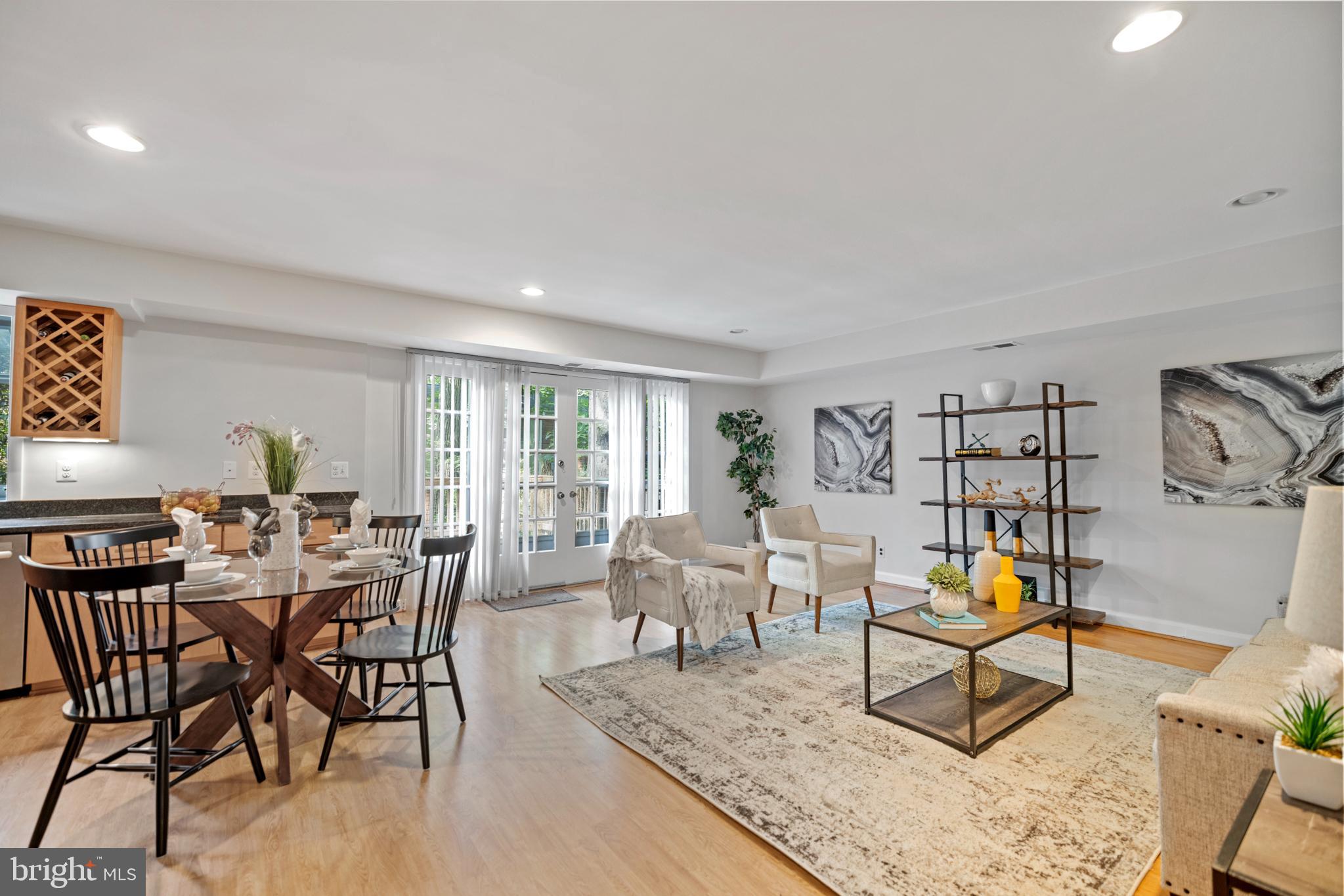 8610 Geren Road, Unit 166 Silver Spring, MD 20901 - Photo 4 of 34 Large open concept living space