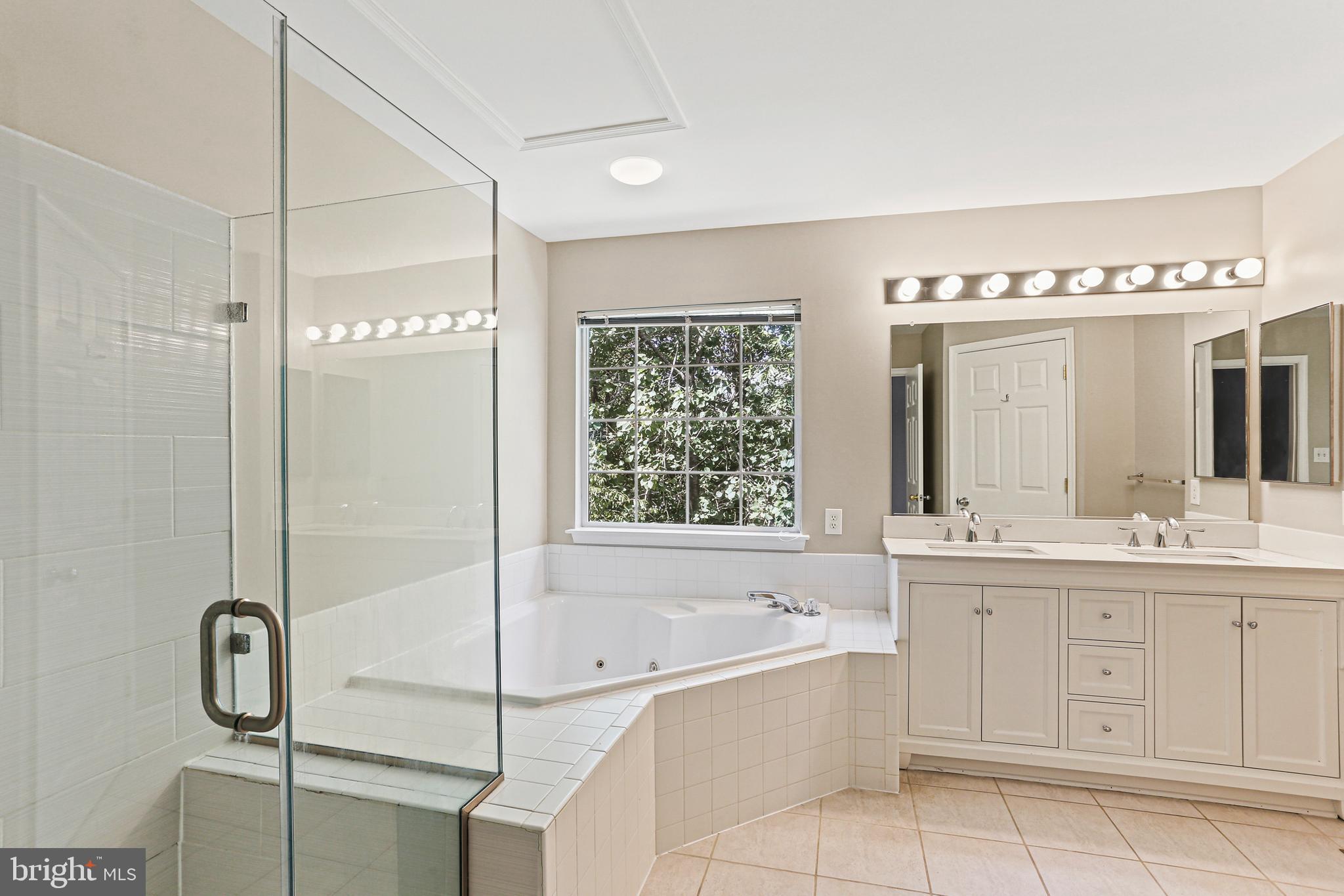 804 Patuxent Run Circle Odenton, MD 21113 - Photo 20 of 29 a bathroom with a tub sink and mirror