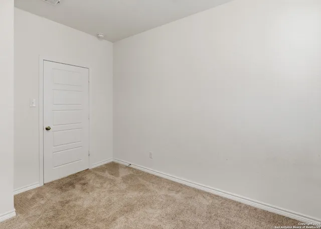 a view of empty room