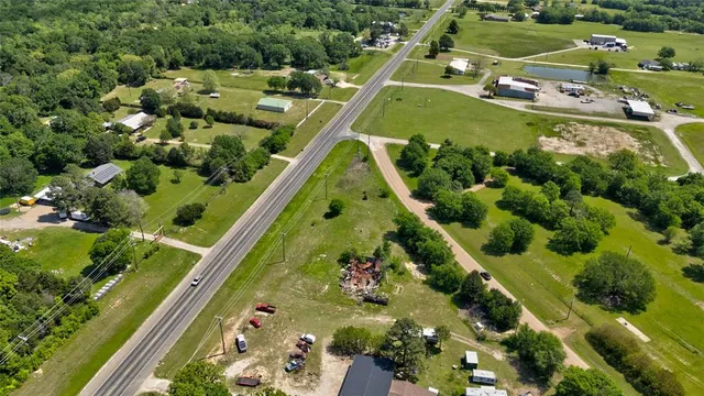 a view of a lake with a city