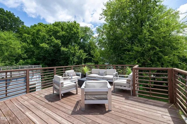 a view of sitting area with outdoor seating