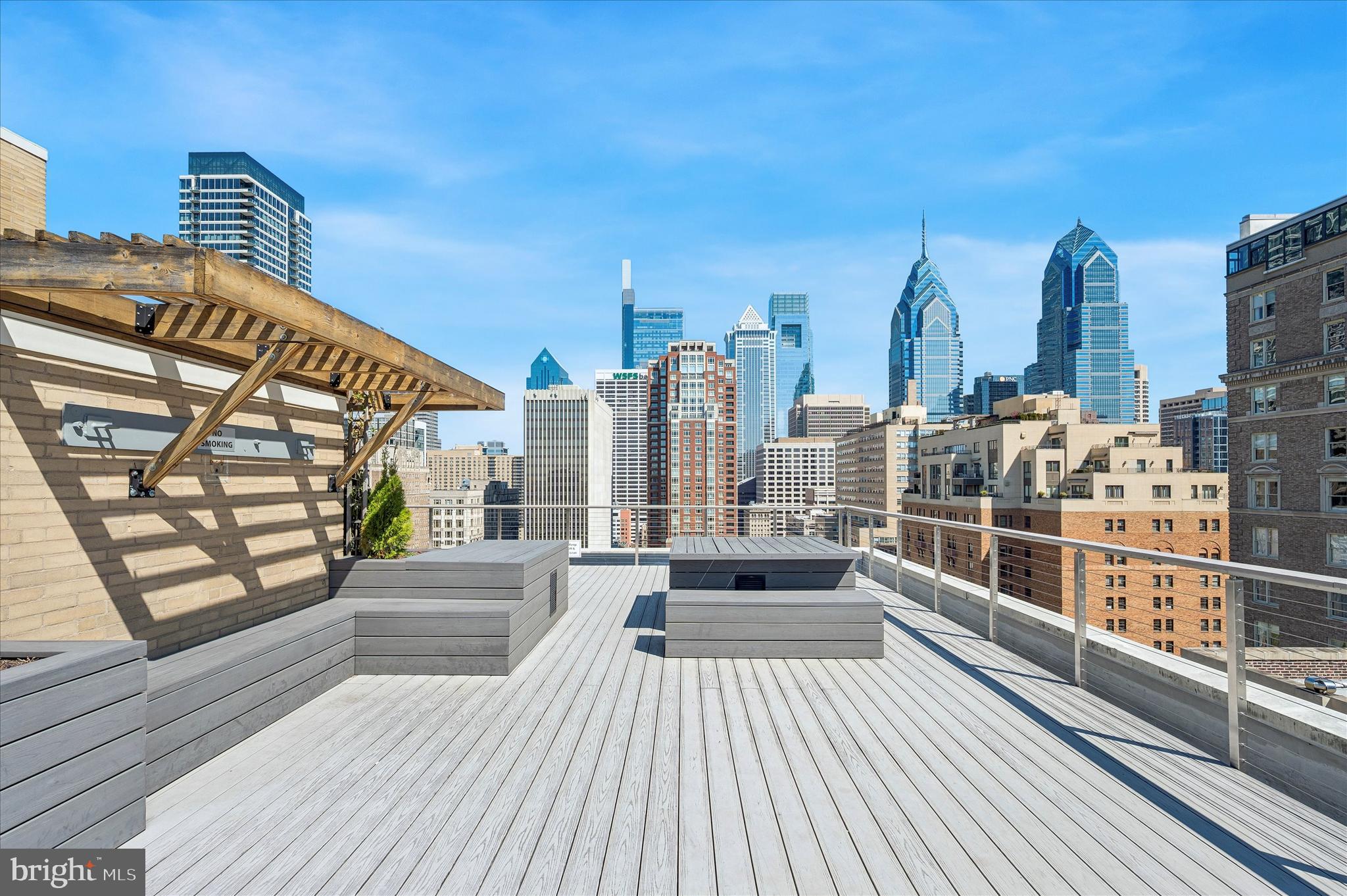 1810 Rittenhouse Square, Unit 2007 Philadelphia, PA 19103 - Photo 23 of 25 a view of a balcony with city view