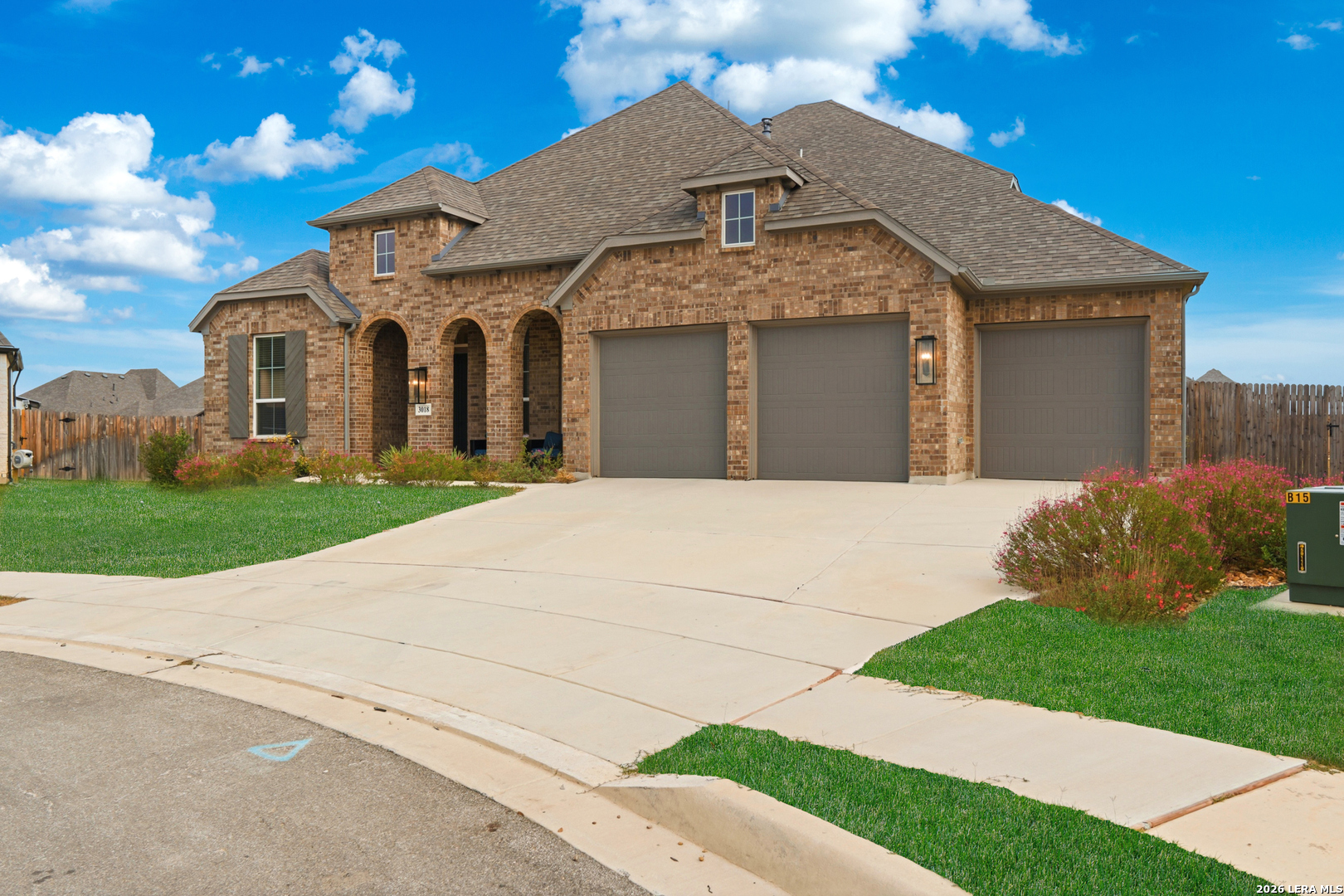 3018 Daplyn Bulverde, TX 78163 - Photo 2 of 36 a front view of a house with a yard
