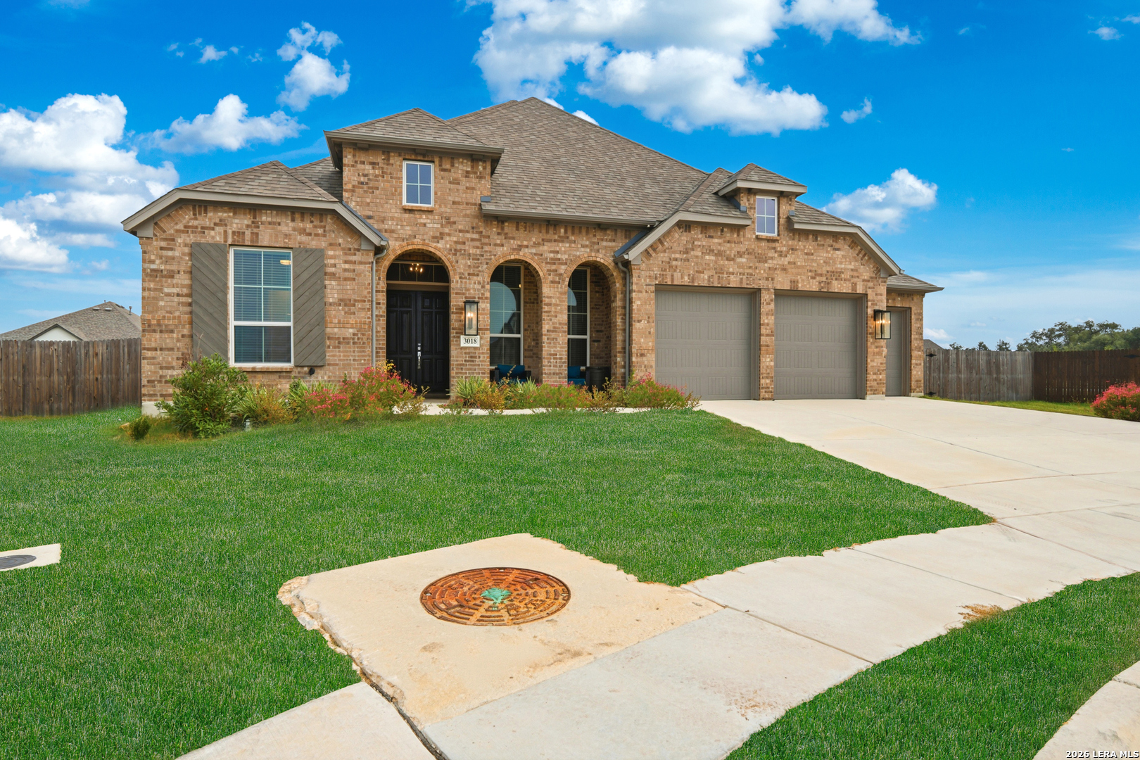 3018 Daplyn Bulverde, TX 78163 - Photo 3 of 36 a front view of a house with a yard