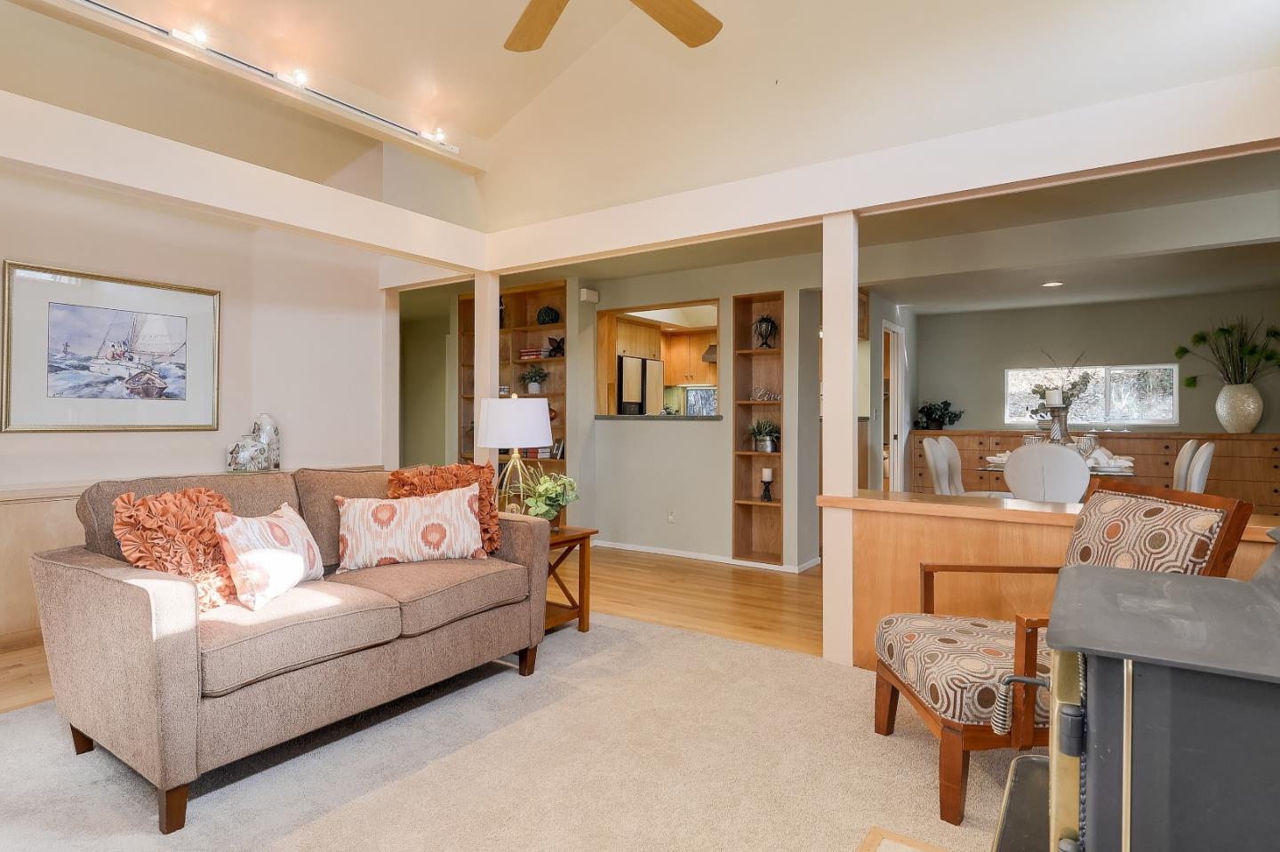 20143 Beatty Ridge Road Los Gatos, CA 95033 - Photo 4 of 21 a living room with furniture and a large window